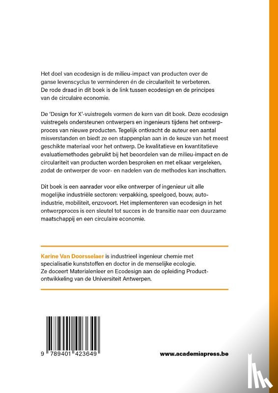Doorsselaer, Karine Van - Ecodesign