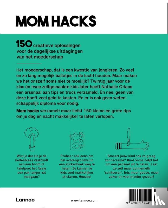 Orlans, Nathalie, Mama Baas - Mom hacks
