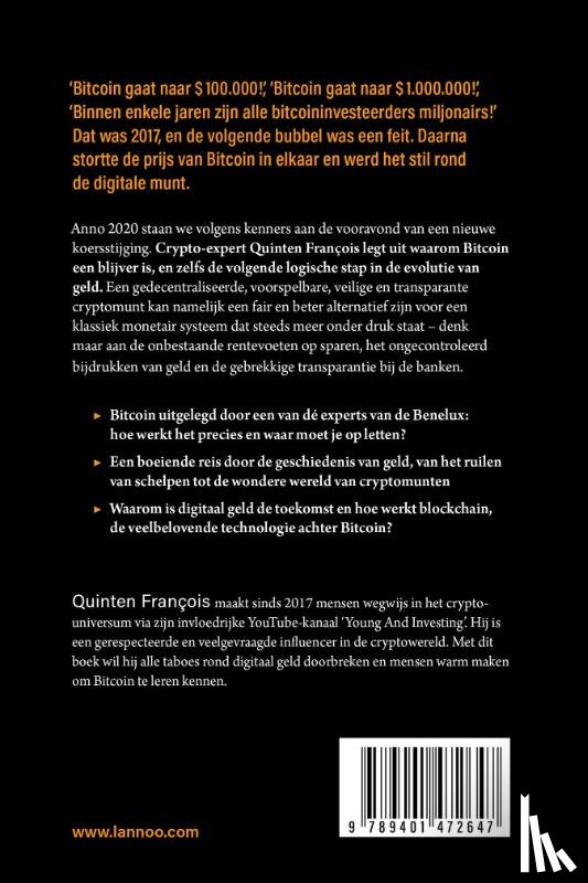 François, Quinten - De bitcoinrevolutie