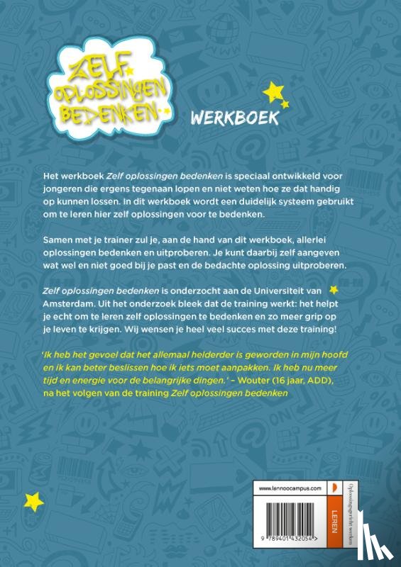 Boyer, Bianca E., Kuin, Marije, Oord, Saskia van der - Zelf oplossingen bedenken - Werkboek