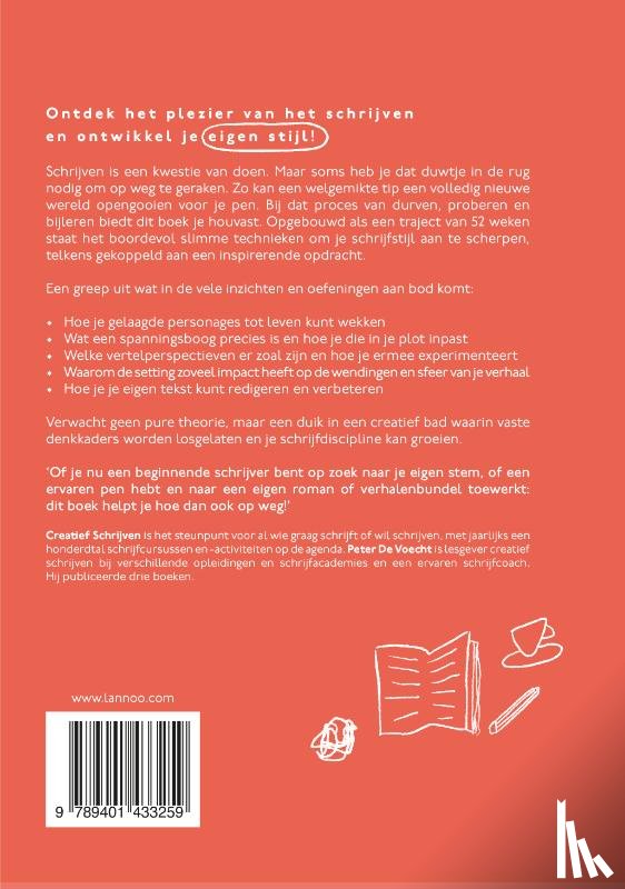 Creatief Schrijven, Voecht, Peter De - Creatief schrijven
