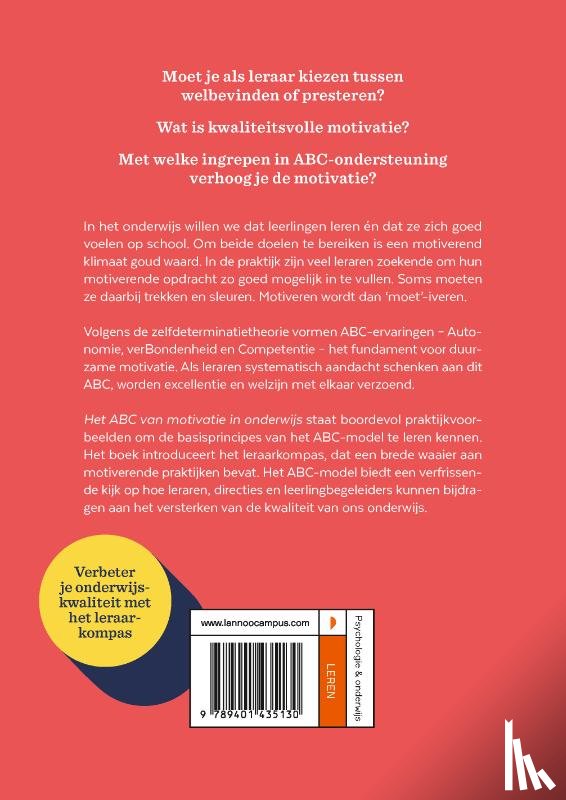 Vansteenkiste, Maarten, Soenens, Bart - Het ABC van motivatie in onderwijs