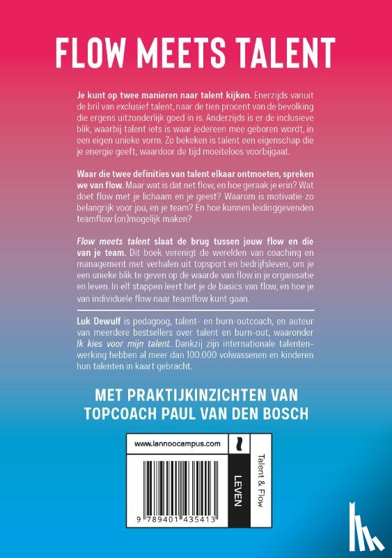 Dewulf, Luk - Flow meets talent