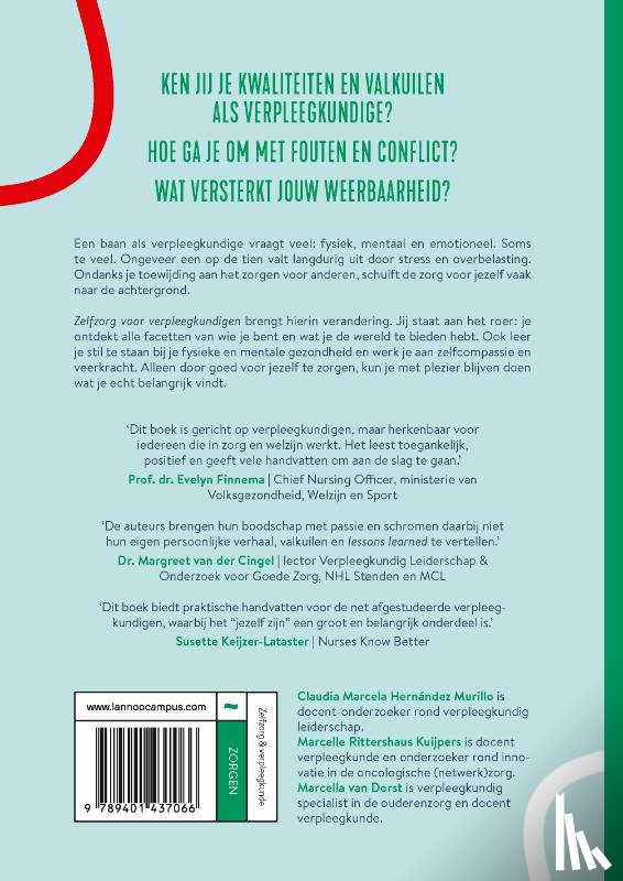 Hernández Murillo, Claudia Marcela, Rittershaus Kuijpers, Marcelle, Dorst, Marcella van - Zelfzorg voor verpleegkundigen