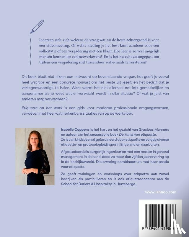 Coppens, Isabelle - Etiquette op het werk