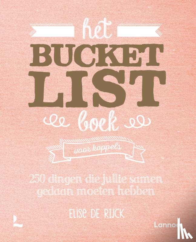 Rijck, Elise De - Het Bucketlist boek voor koppels
