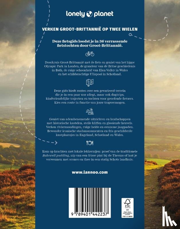  - Lonely Planet fietsgids Groot-Brittannië