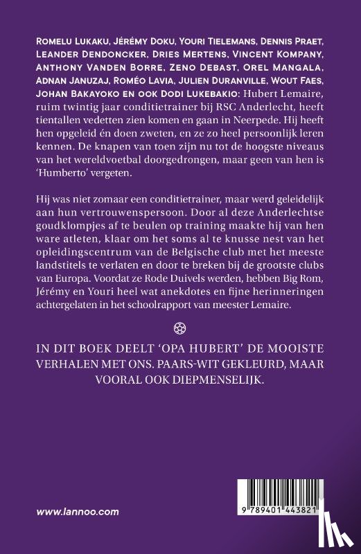 Lemaire, Hubert, Thirion, Xavier - Achter de schermen bij Sporting Anderlecht
