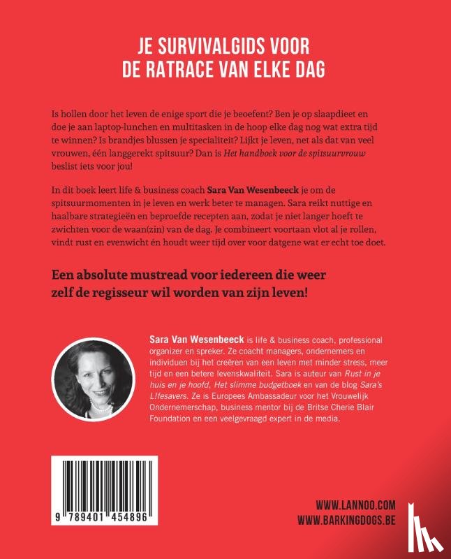 Wesenbeeck, Sara van - Het handboek voor de spitsuurvrouw