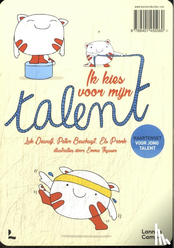 Dewulf, Luk, Beschuyt, Peter, Pronk, Els, Thyssen, Emma - Talentenkaartjes junior groot
