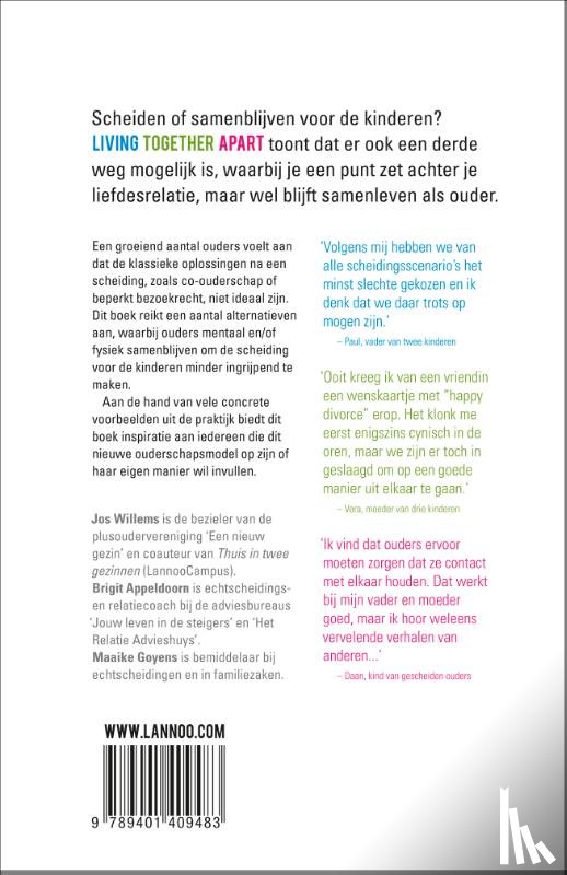 Willems, Jos, Appeldoorn, Brigit, Goyens, Maaike - Living together apart