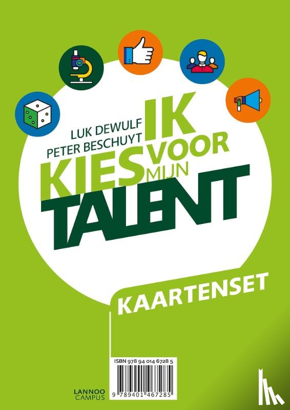 Dewulf, Luk, Beschuyt, Peter - Talentenkaartjes volwassenen (nieuwe editie)