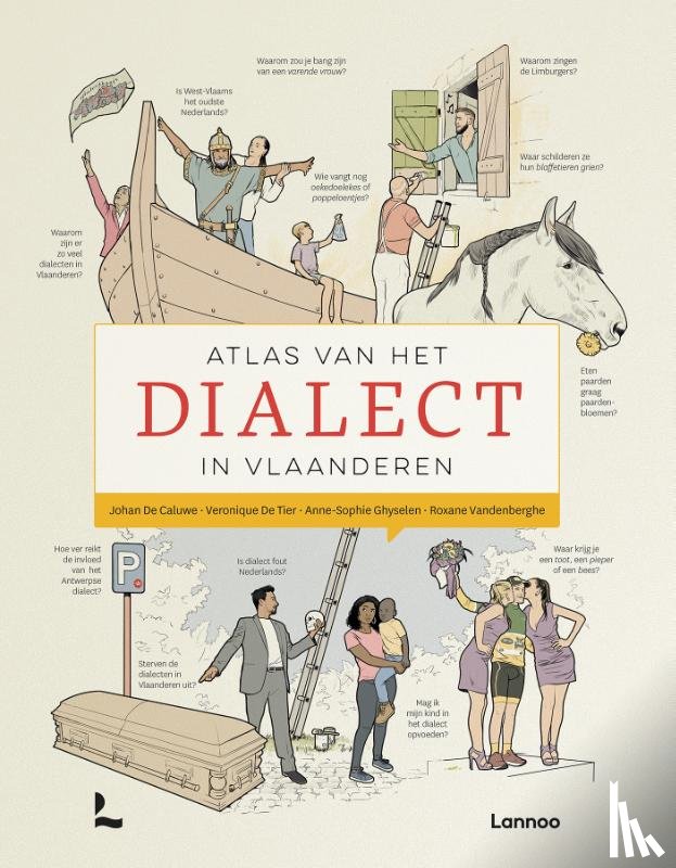 De Caluwe, Johan, De Tier, Veronique, Ghyselen, Anne-Sophie, Roxane Vandenberghe - Atlas van het dialect in Vlaanderen