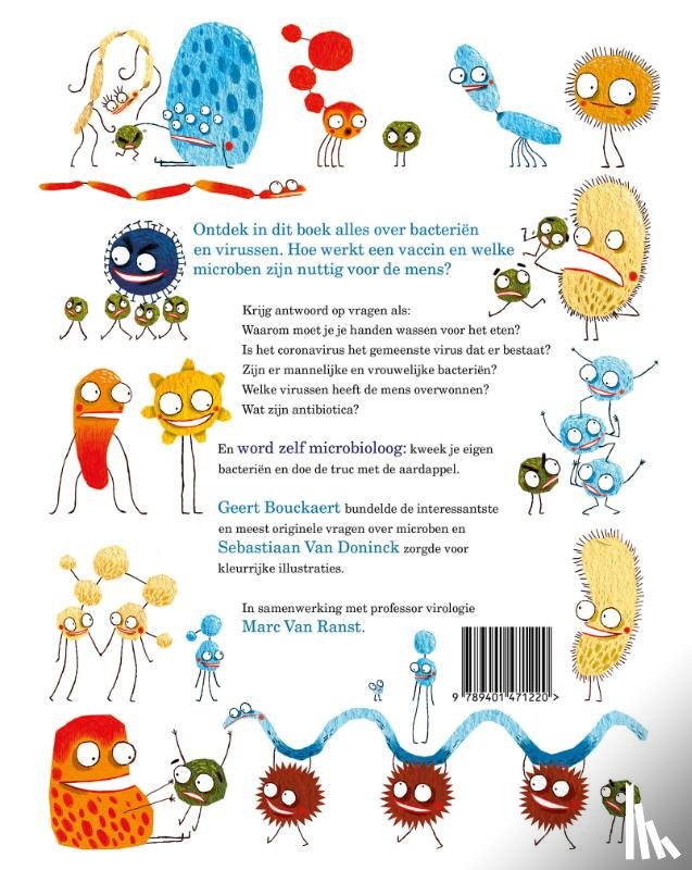 Ranst, Marc van, Bouckaert, Geert - Monsterlijke microben