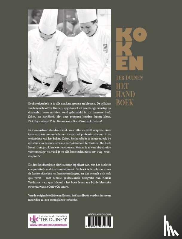 Hotelschool Ter Duinen VZW - Koken - Handboek Ter Duinen