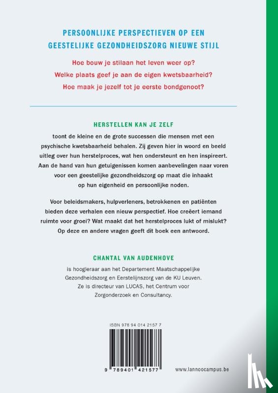 Audenhove, Chantal van - Herstellen kan je zelf