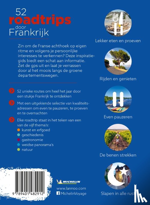  - 52 Road trips door Frankrijk