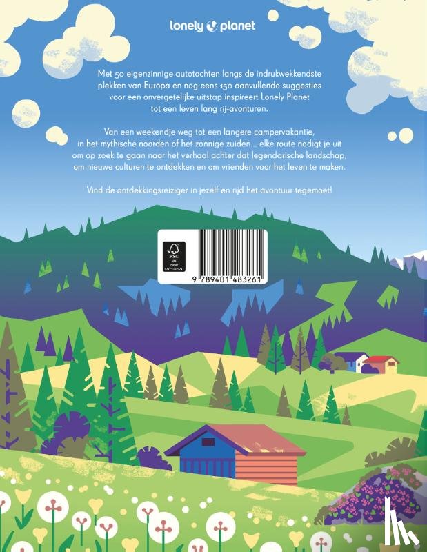 Lonely Planet - Mythische Autotochten in Europa