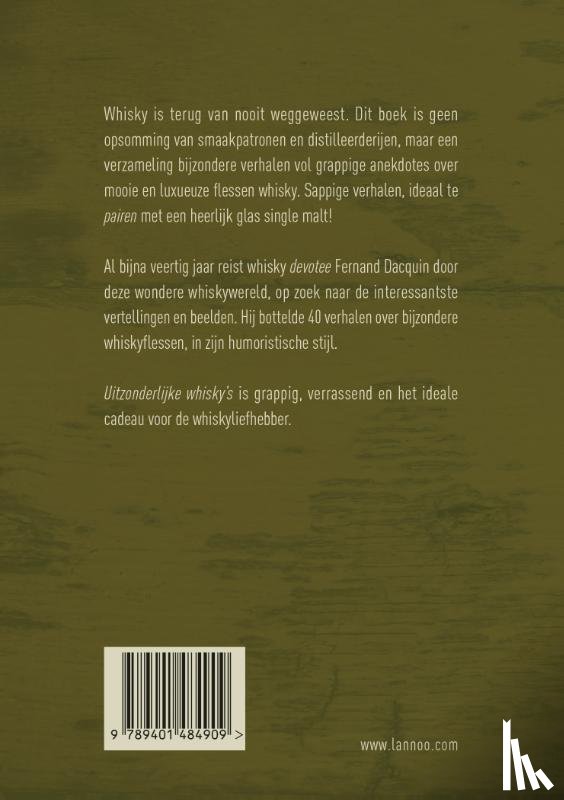 Dacquin, Fernand - Uitzonderlijke whisky's