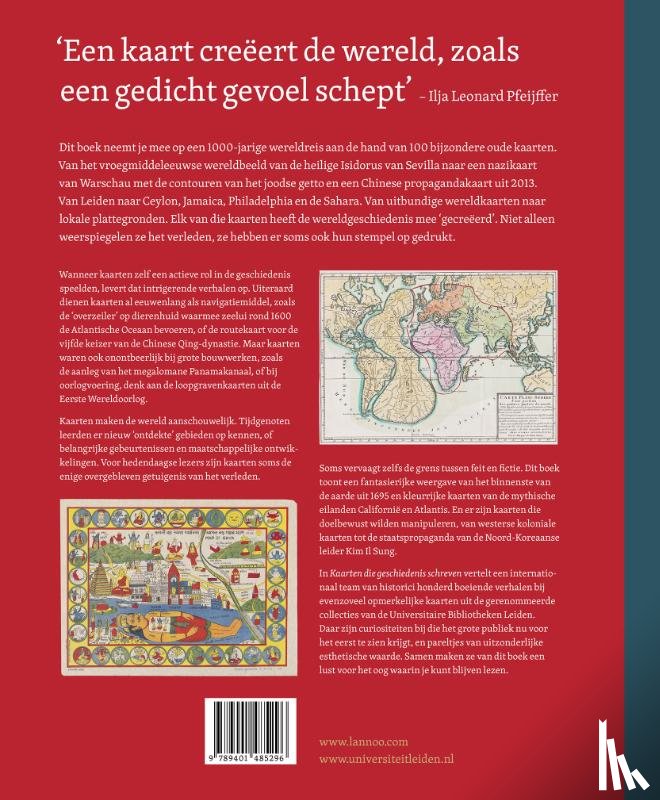 Storms, Martijn - Kaarten die geschiedenis schreven