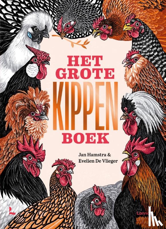 Hamstra, Jan, Vlieger, Evelien De - Het grote kippenboek