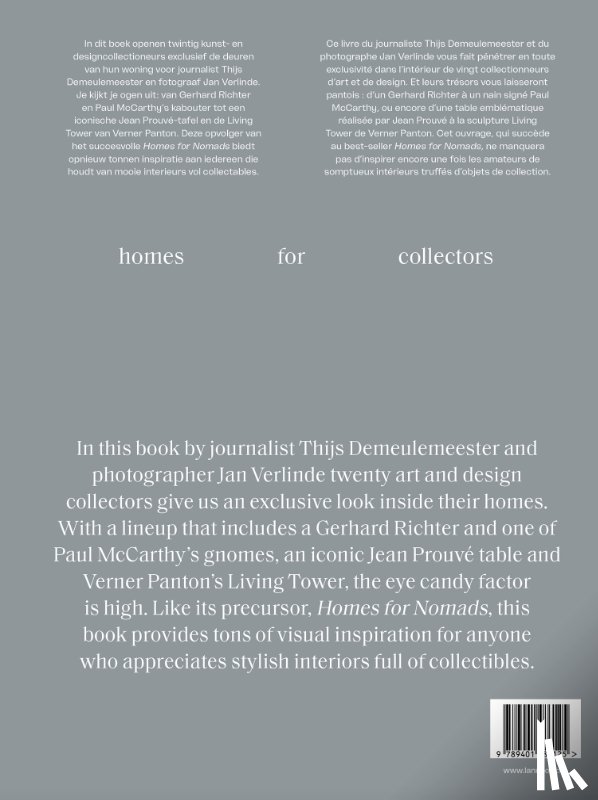 Demeulemeester, Thijs - Homes for Collectors