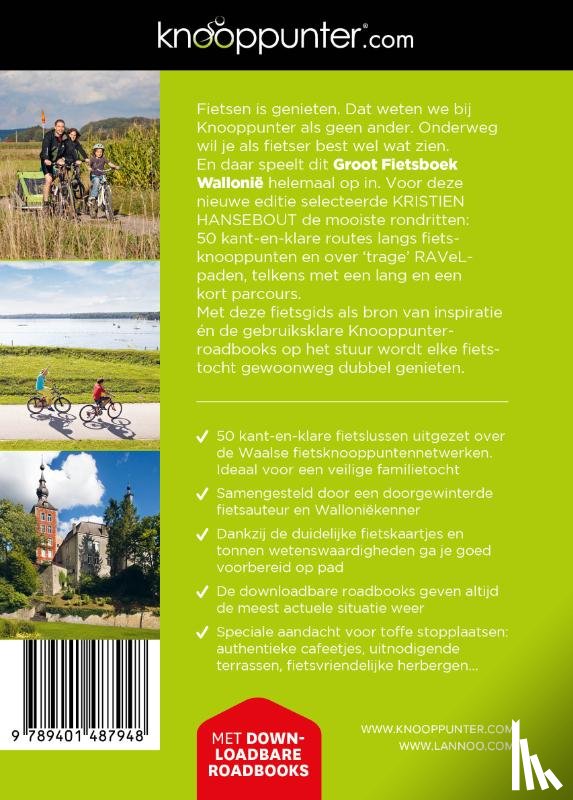 Hansebout, Kristien - Knooppunter Groot Fietsboek Wallonië