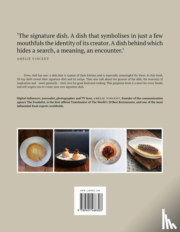 Vincent, Amélie - Signature Dishes