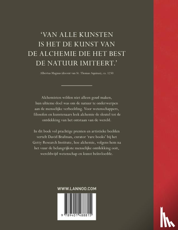 Brafman, David - De kunst van de alchemie