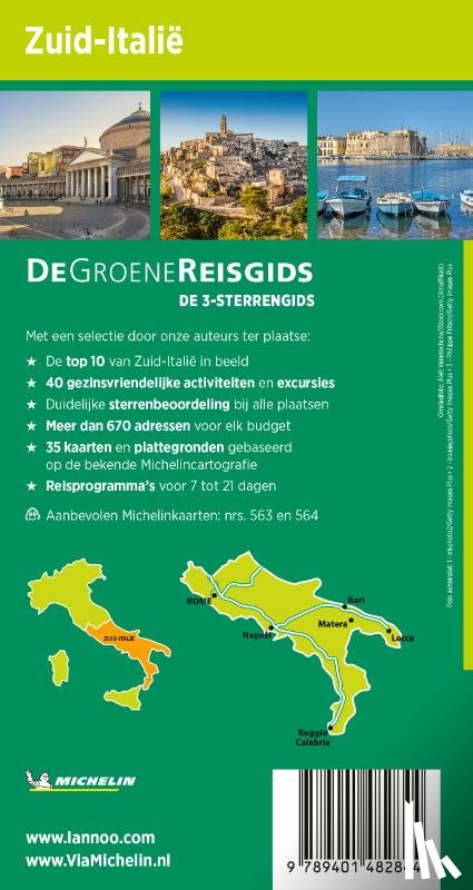 Michelin Editions - De Groene Reisgids - Zuid-Italië