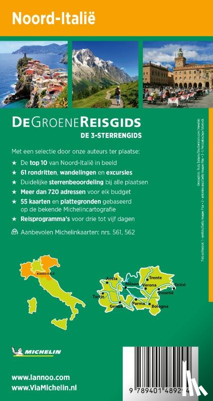 Michelin Editions - De Groene Reisgids - Noord-Italië
