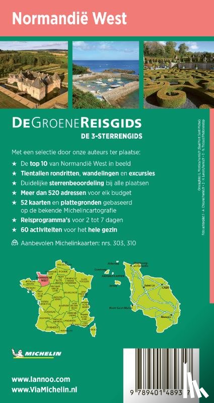 Michelin Editions - De Groene Reisgids - Normandië West