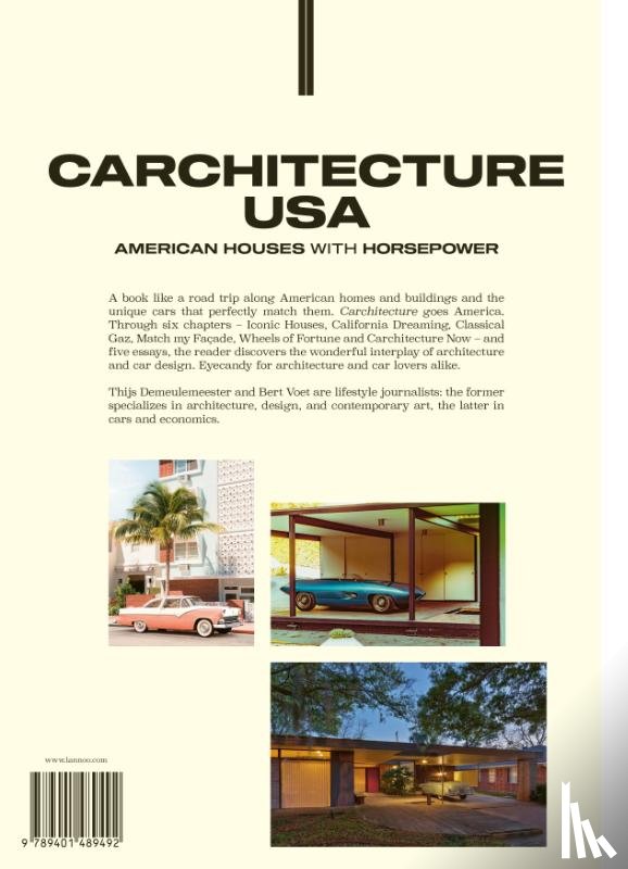 Demeulemeester, Thijs, Voet, Bert - Carchitecture USA