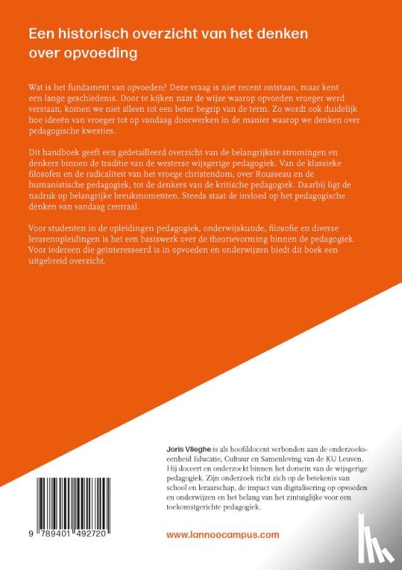 Vlieghe, Joris - Wijsgerige pedagogiek