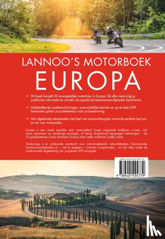  - Lannoo's Motorboek Europa