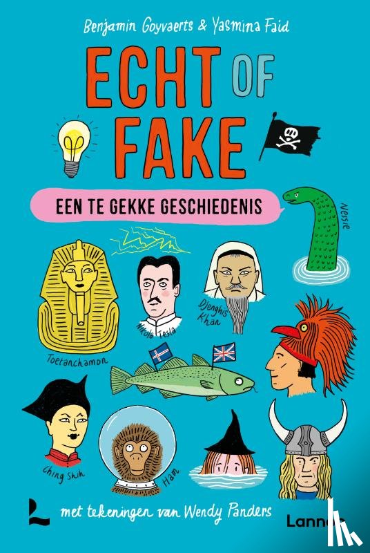 Goyvaerts, Benjamin, Faid, Yasmina - Echt of fake - Een te gekke geschiedenis