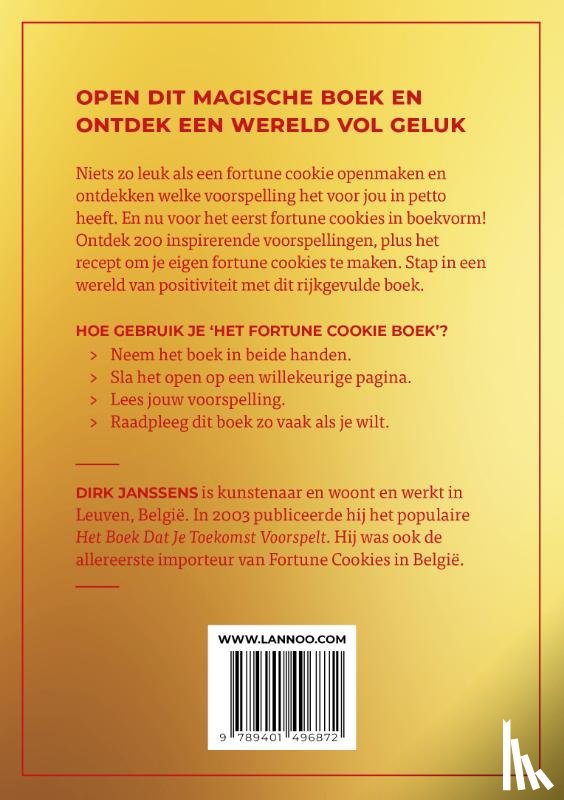 Janssens, Dirk - Het Fortune Cookie Boek