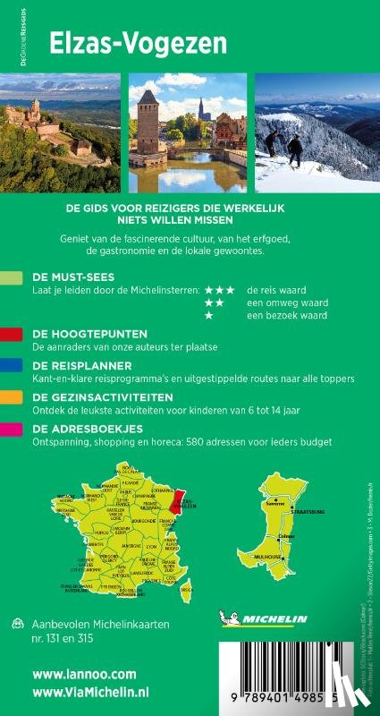 Michelin Editions - Elzas-Vogezen