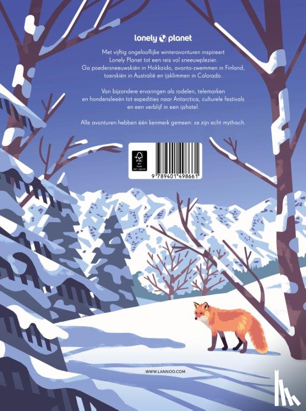 Lonely Planet - Mythische sneeuwavonturen in de wereld