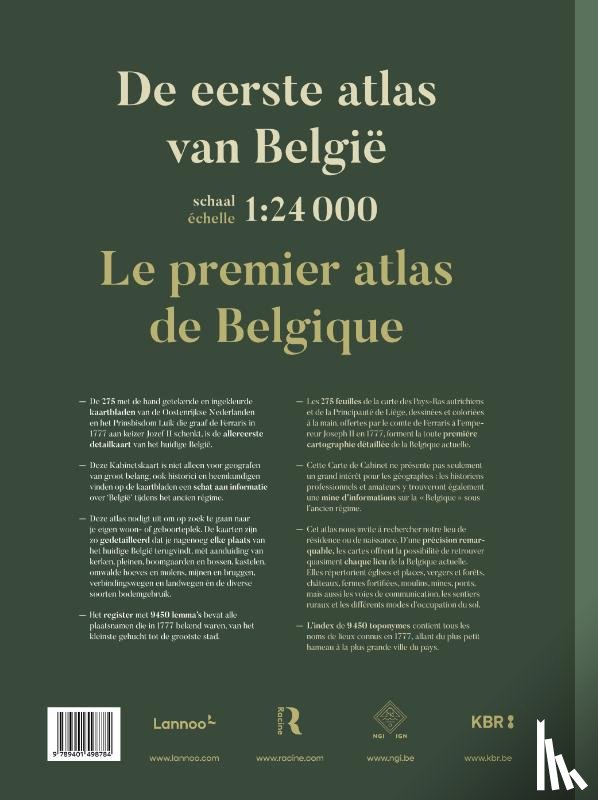 Nationaal Geografisch Instituut, Koninklijke Bibliotheek van België - De Grote Atlas van Ferraris - Le Grand Atlas de Ferraris