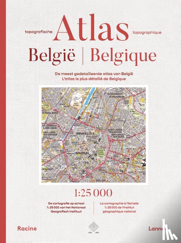 Nationaal Geografisch Instituut Brussel - Topografische Atlas van België/Atlas Topographique de Belgique