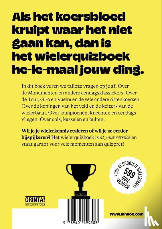 Grinta! - Het wielerquizboek