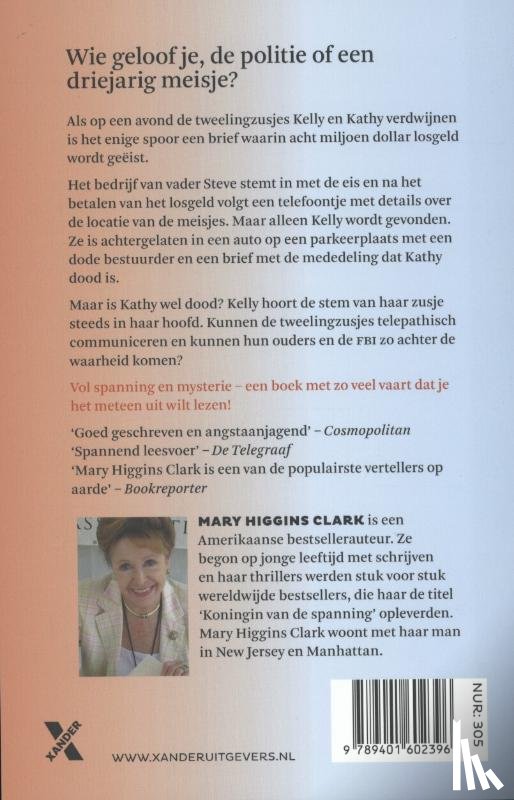 Higgins Clark, Mary - Tweelingzusje