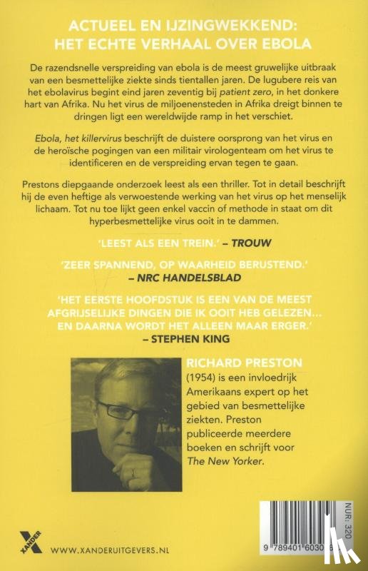 Preston, Richard - Ebola, het killervirus