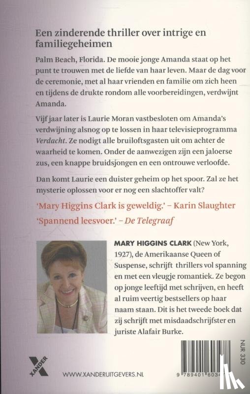 Higgins Clark, Mary, Burke, Alafair - De verdwenen bruid