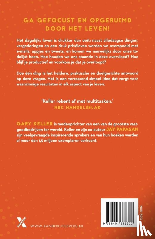 Keller, Gary - Doe één ding