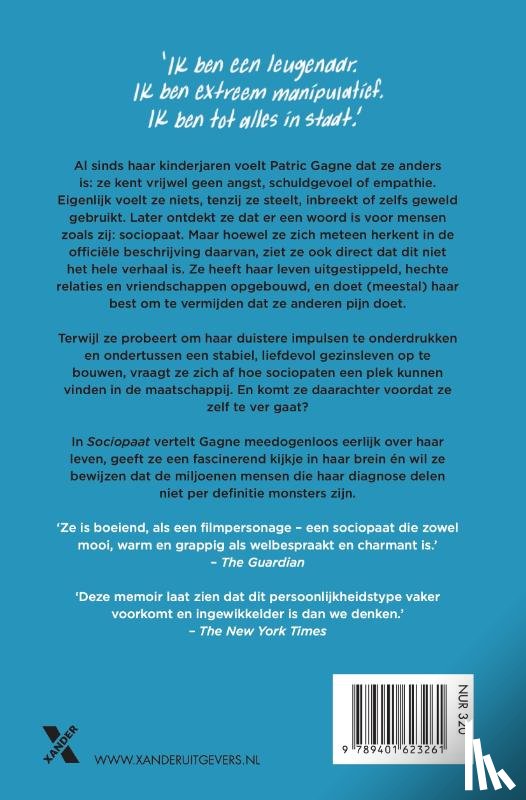 Gagne, Patric - Sociopaat