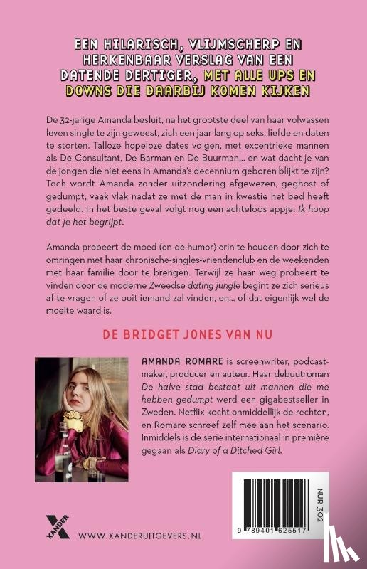 Romare, Amanda - De halve stad bestaat uit mannen die me hebben gedumpt