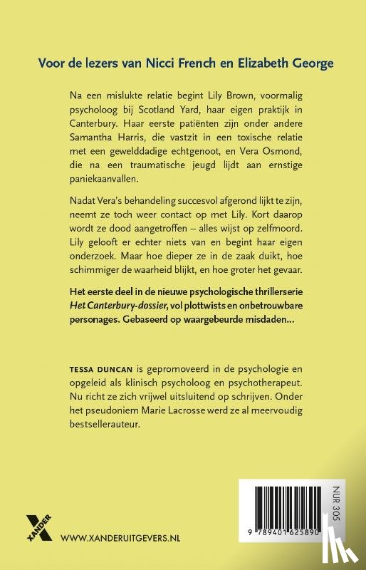 Duncan, Tessa - Vergeet me niet