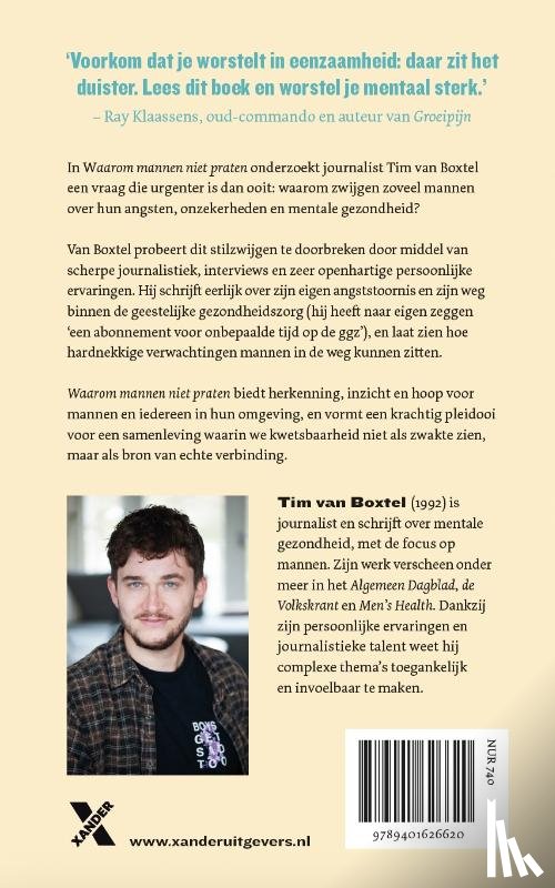 van Boxtel, Tim - Waarom mannen niet praten